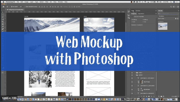 Membuat Mockup Website dengan Photoshop – WebWirausaha